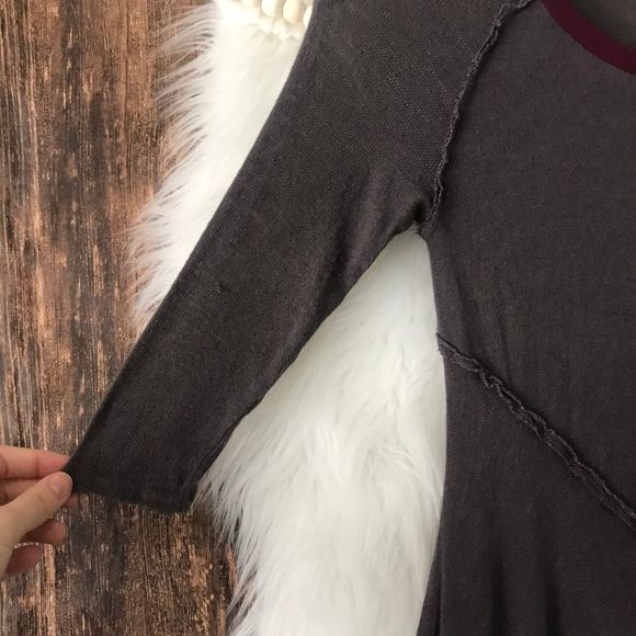 Free People | Weekend Layering Top Gray XS - Picture 3 of 6